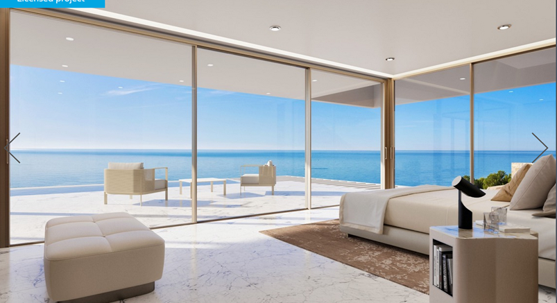 Newly built modern luxury penthouse - Altea with private pool and sea views