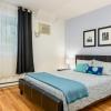 Entirely furnished and equipped apartment, large private terrace-available now!