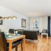 Entirely furnished and equipped apartment, large private terrace-available now!