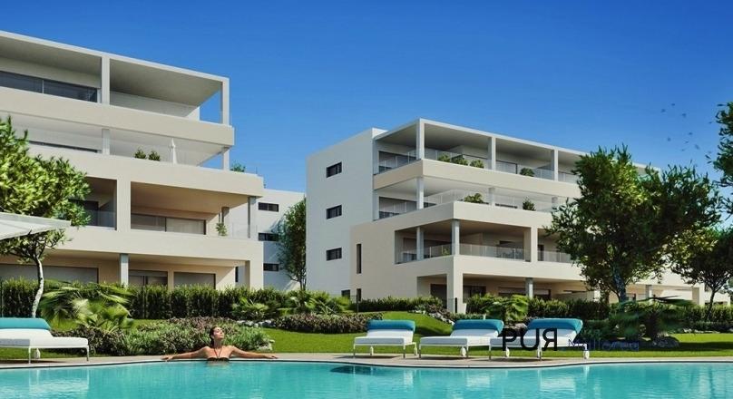 Apartments. With a lot of light. New building. Just finished. Modern styling.