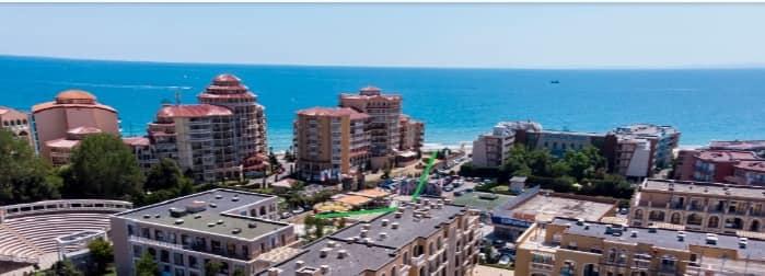 Apartment on beach sea in Bulgaria