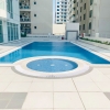 Sea View 1 BR Apt, With EWA + Municipality + Internet