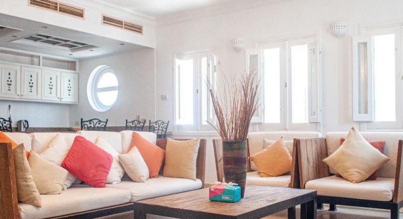 Pamper yourself and wake up with sea views in El-Gouna.