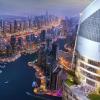 The Cayan Tower is the iconic skyscraper of Dubai
