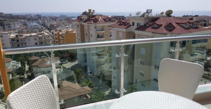 Apartment on beach sea in Turkey