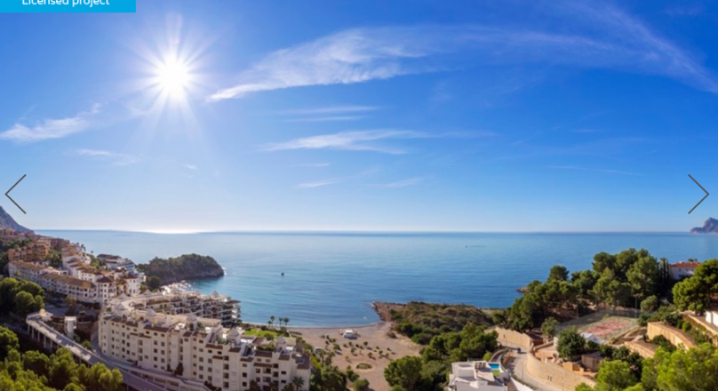 Newly built modern luxury penthouse - Altea with private pool and sea views