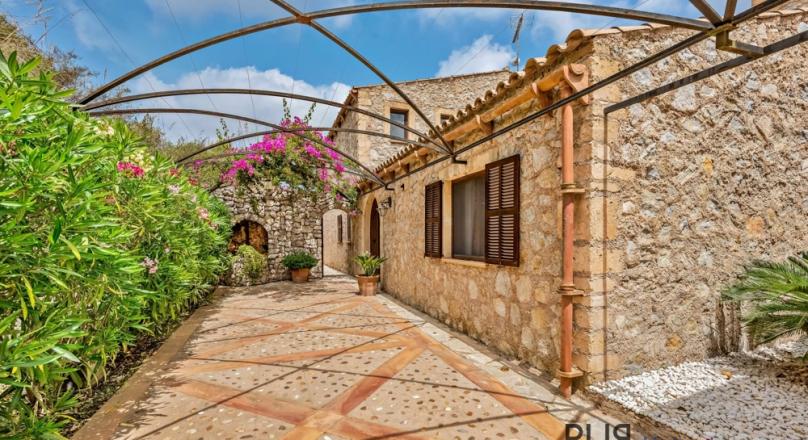 Arta. A finca. Like from a picture book. A lot of space. And with a view of the sea.