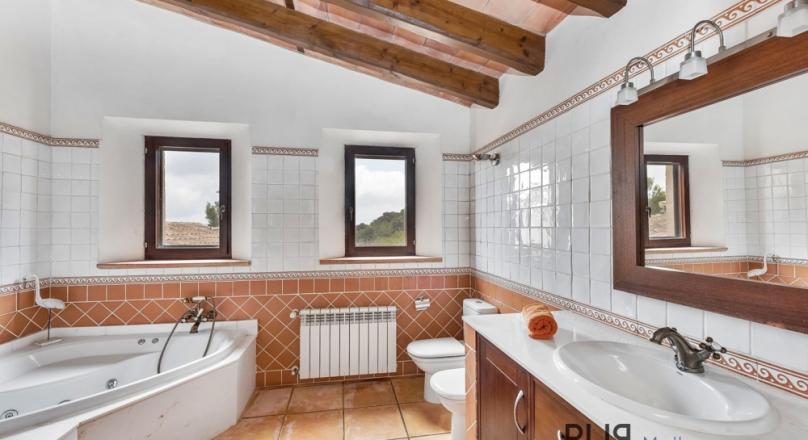 Arta. A finca. Like from a picture book. A lot of space. And with a view of the sea.