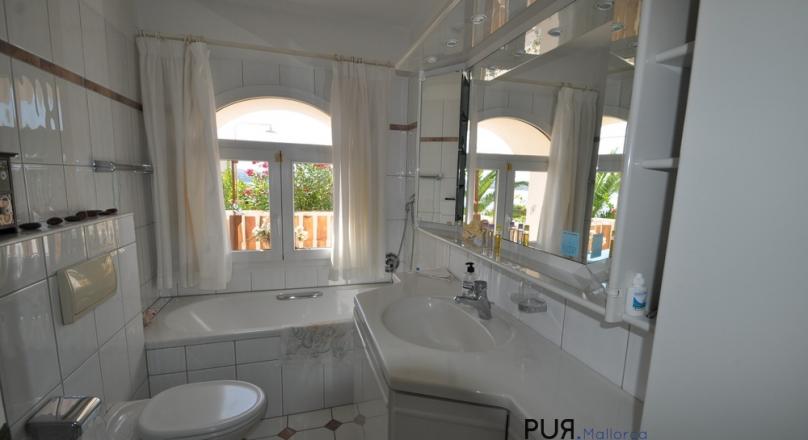 First sea line in Paguera - Cala Fornells