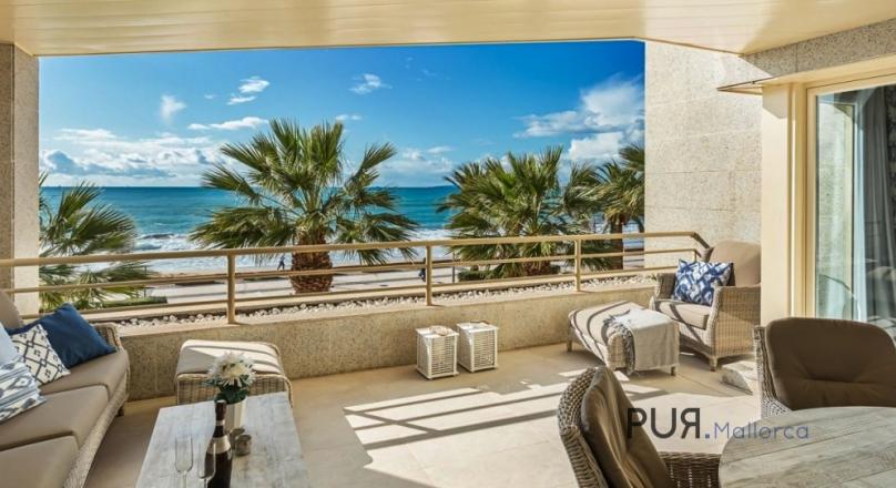 Palma. Portixol. Direct sea view. Direct beach access. Don't have to worry about anything.
