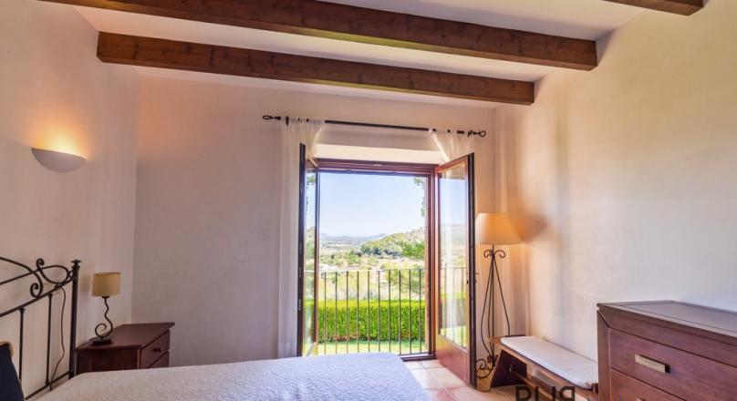 Arta. A finca. Like from a picture book. A lot of space. And with a view of the sea.