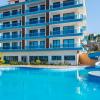 Apartments on beach sea in Turkey