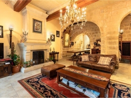 An imposing grand double fronted townhouse situated