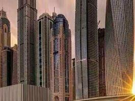 The Cayan Tower is the iconic skyscraper of Dubai