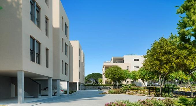 Apartments. With a lot of light. New building. Just finished. Modern styling.