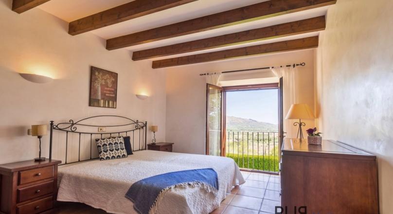 Arta. A finca. Like from a picture book. A lot of space. And with a view of the sea.