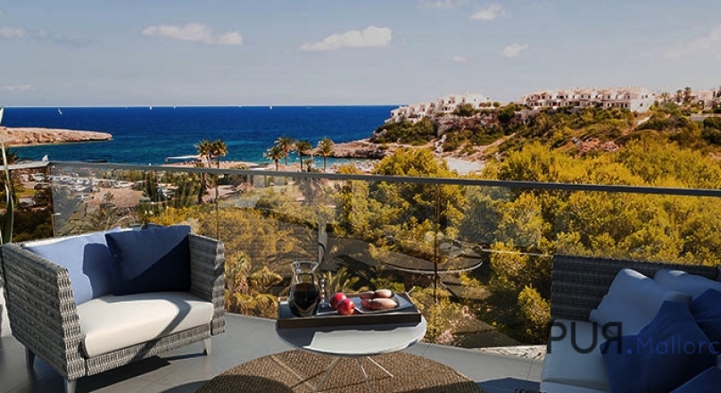 Cala Murada - sea view. Only four units. New construction. 150 m to the beach. Very exclusive.
