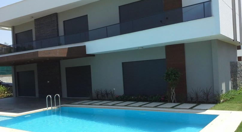 OUR 4 + 1 VILLA WITH KUŞADASI SPECIAL GARDEN AND POOL IS FOR SALE (MEF EM