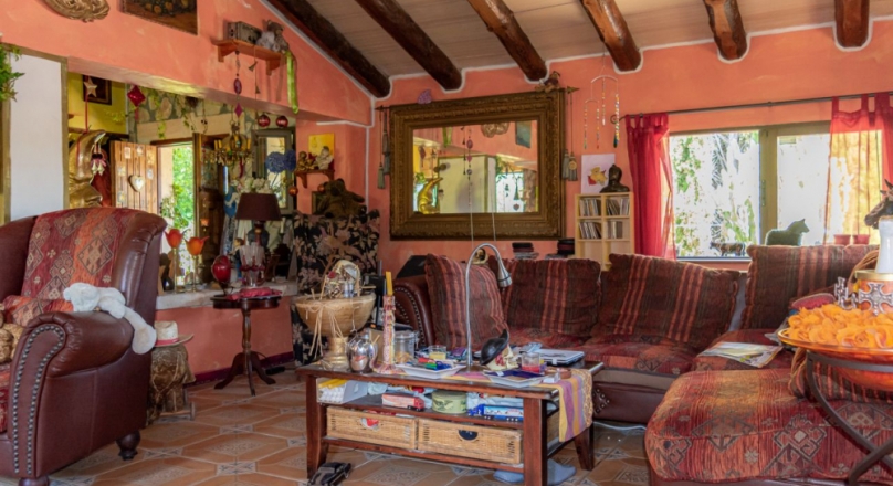 Cozy. Self-sufficient. Sustainable. A fairytale finca.