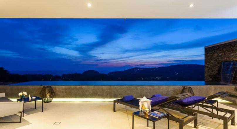 Very unique 2 or 3 bedroom hillside sea view private pool apartments