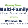Financing Available | Duplex in Waterloo, IA | For Sale Or Lease!