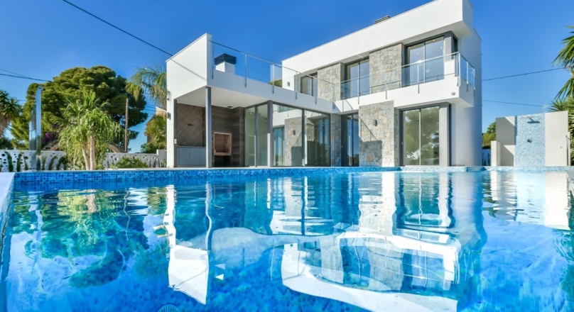 Modern newly built villa for sale in Calpe La Calalga