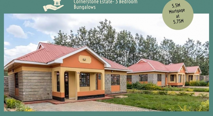 3 Bedroom Bungalows Off Thika Road in a Gated Community