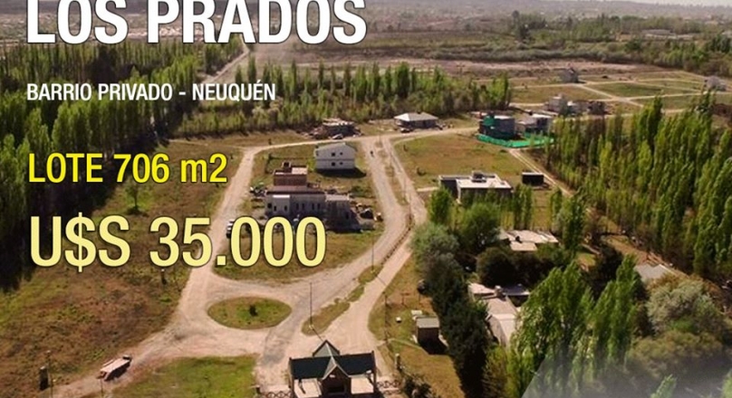 LAND FOR SALE - Land in Barrio Los Prados (Neuquén)