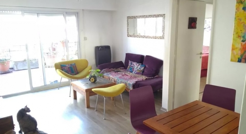 3 room apartment with balcony terrace and grill in the heart of Belgrano !!!
