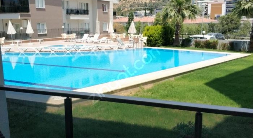 OUR CENTRAL HEATED APARTMENT FOR SALE IN KUŞADASI POOL SITE