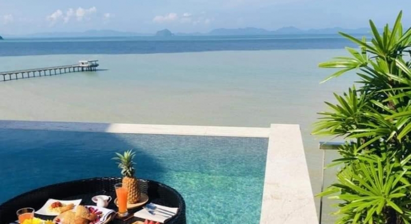 Phuket quality real estate offers a pure oceanfront villa