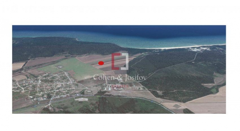 Regulated plot of land in the area of Sunny Beach resort. Kamchia