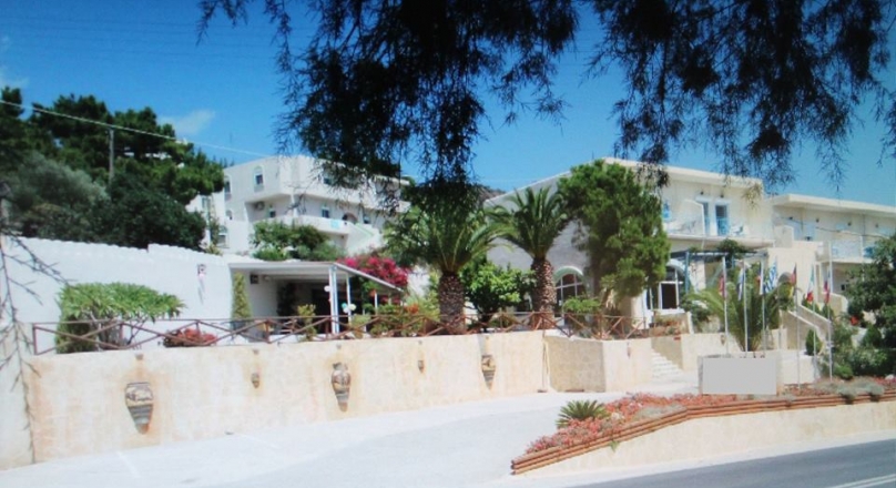 Ierapetra Agias Fotias - Lasithi Crete GREECE. The hotel is four-level 