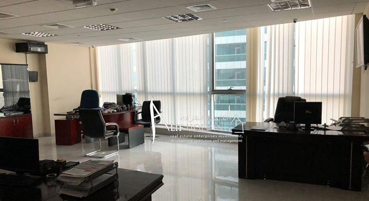 Fitted office for rent in Julphar Tower
