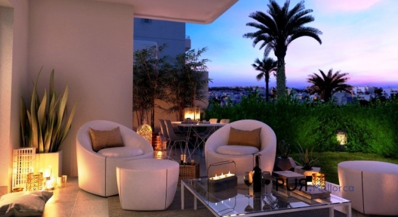 In the southeast: enjoy your new chic apartment. In Cala d'Or