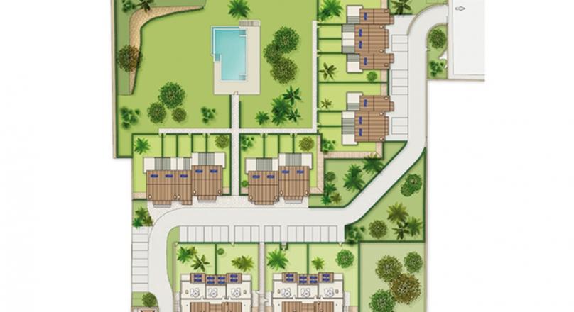 Near Porto Cristo. Terraced houses newly built. Modern interior. Very reasonably priced.