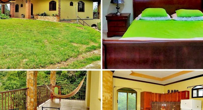 Nice Lakefront Retreat Home in Boquete with Horse Stables For Sale
