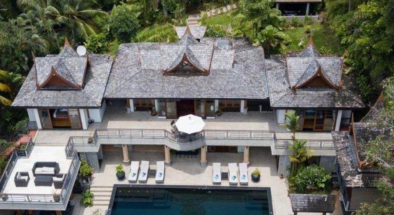 Villa is located in Surin, Phuket