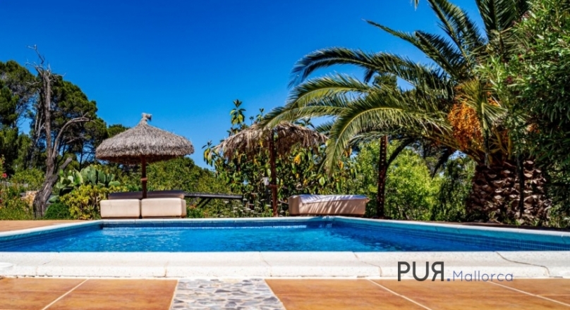 Finca with sea view for holiday rental