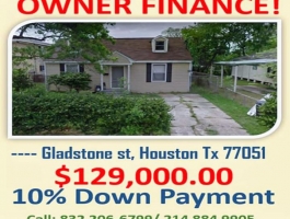 PROPERTIES FOR SALE, OWNER FINANCE!