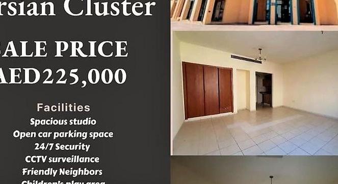 For Sale Studio Apartment 