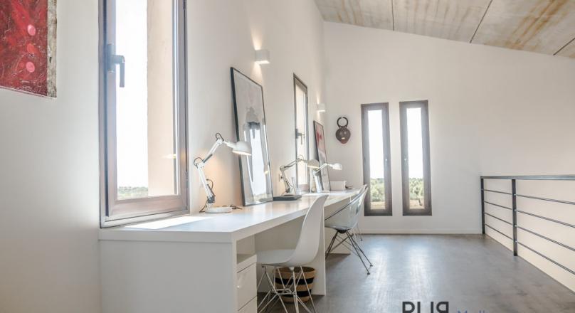 Actually a finca. But in truth a purist architect's villa in Rustico.