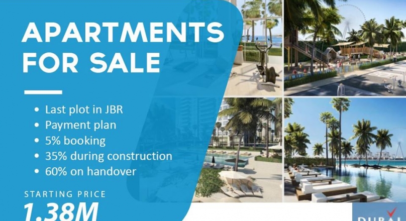 Apartamets for Sale in JBR