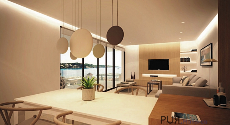 Sant Agusti - Palma and Portals on the doorstep. New apartments. Purism and modern PUR.