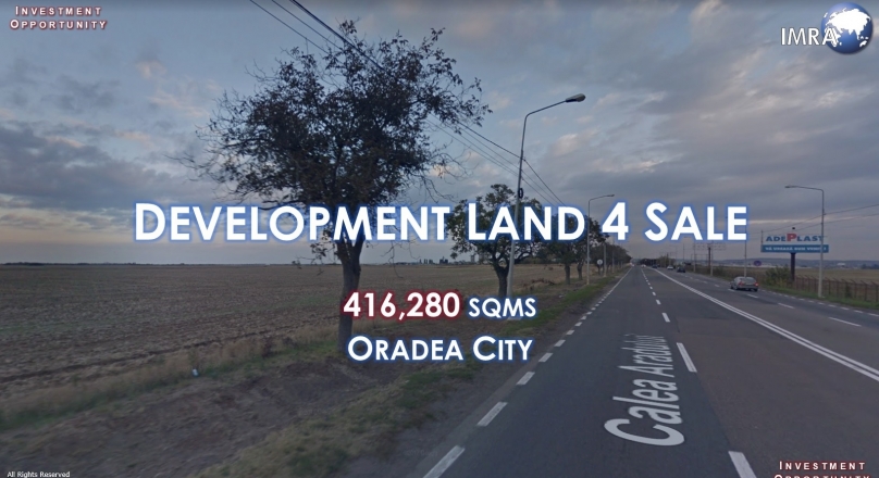 Development Land For Sale (41.6 HA) Oradea, Transylvania