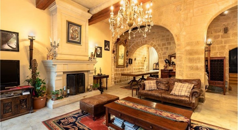 An imposing grand double fronted townhouse situated