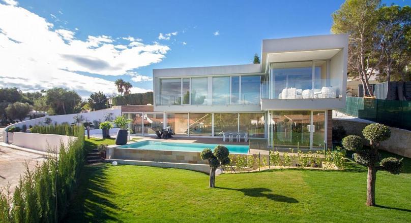 Modern new built villa with sea views in Benissa | The Fustera