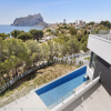 Modern new build villa for sale in Calpe with sea views Les Bassetes