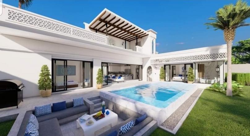Beautiful Moroccan disign style 3 and 4 bedroom villas