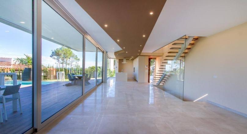Modern new built villa with sea views in Benissa | The Fustera